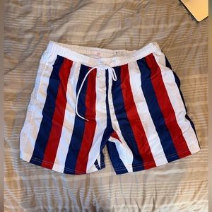 NWT Men’s 4th of July swim trunks